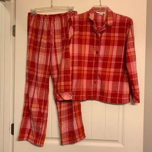 Victoria’s Secret flannel pjs